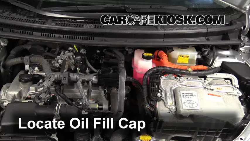 2012 Toyota Prius C 1.5L 4 Cyl. Oil